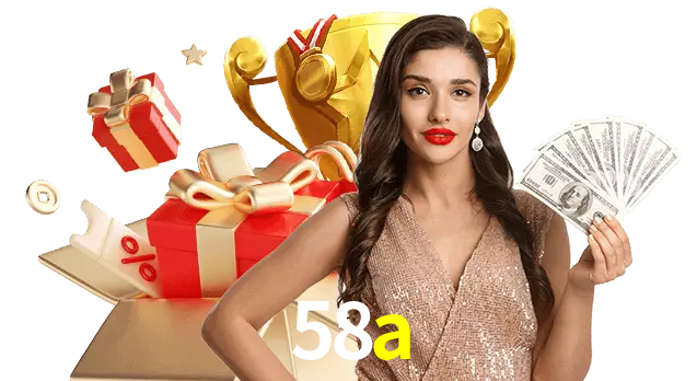 Jogue com dealers reais no 58a!
