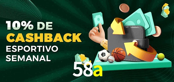 10% de bônus de cashback na 58a