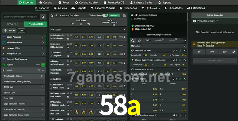 apostas esportivas