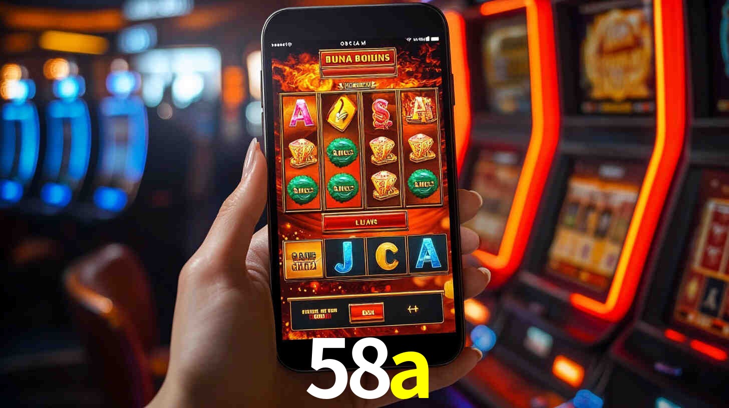 58a: Jogos de Caça-Níqueis-Altas Recompensas, Roleta-Velocidade, Blackjack-Desafios Máximos